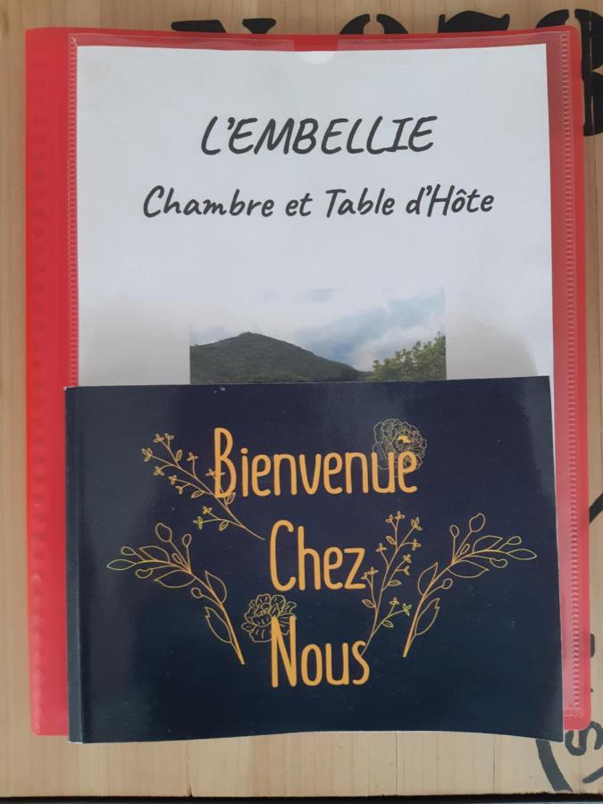 L'Embellie Hotell Thueyts Eksteriør bilde